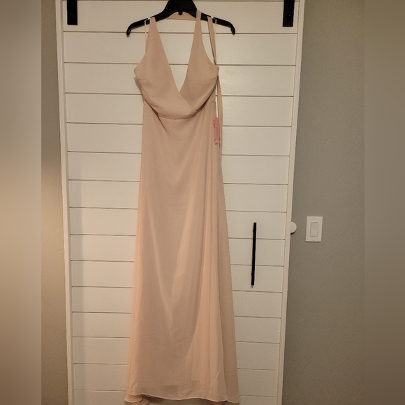 Birdy Grey Dresses & Skirts - Birdy Grey Bridesmaid Dress Moni Pale Blush
